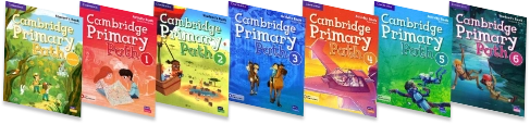 Livros Cambridge Primary Path – coleção de inglês usada na Trails School
