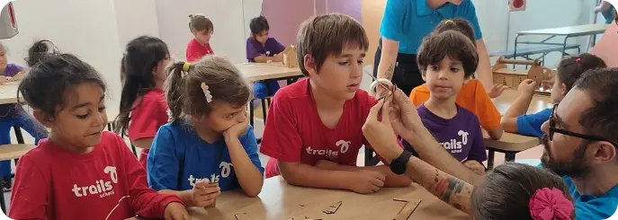 Atividades Mundo Maker – cultura maker na Trails School
